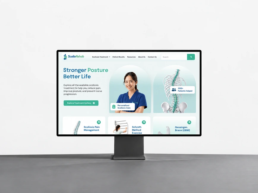 Gian Media Web Design - ScolioRehab